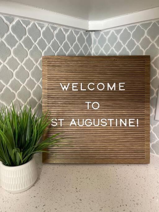 New Modern Bungalow Close To Downtown! Fully Fenced Yard St. Augustine Kültér fotó